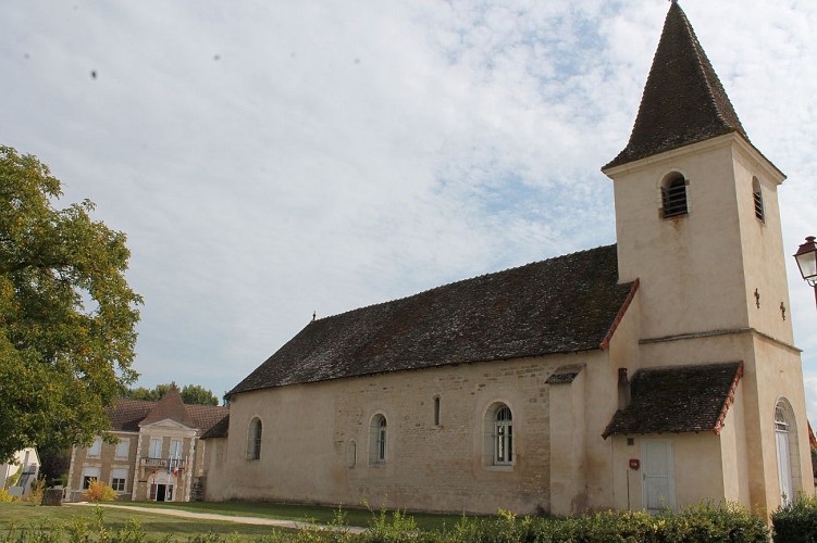 L'église et la Mairie